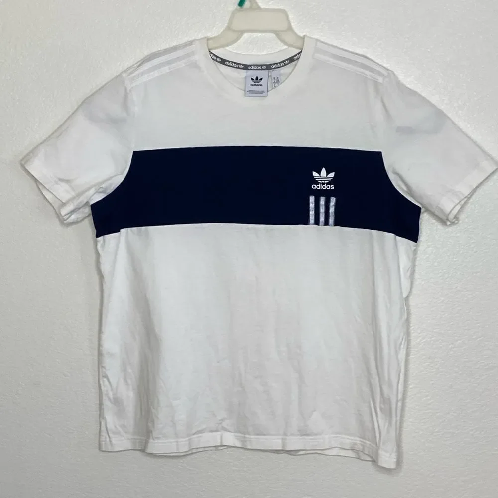 ADIDAS Men’s White T Shirt Size XL